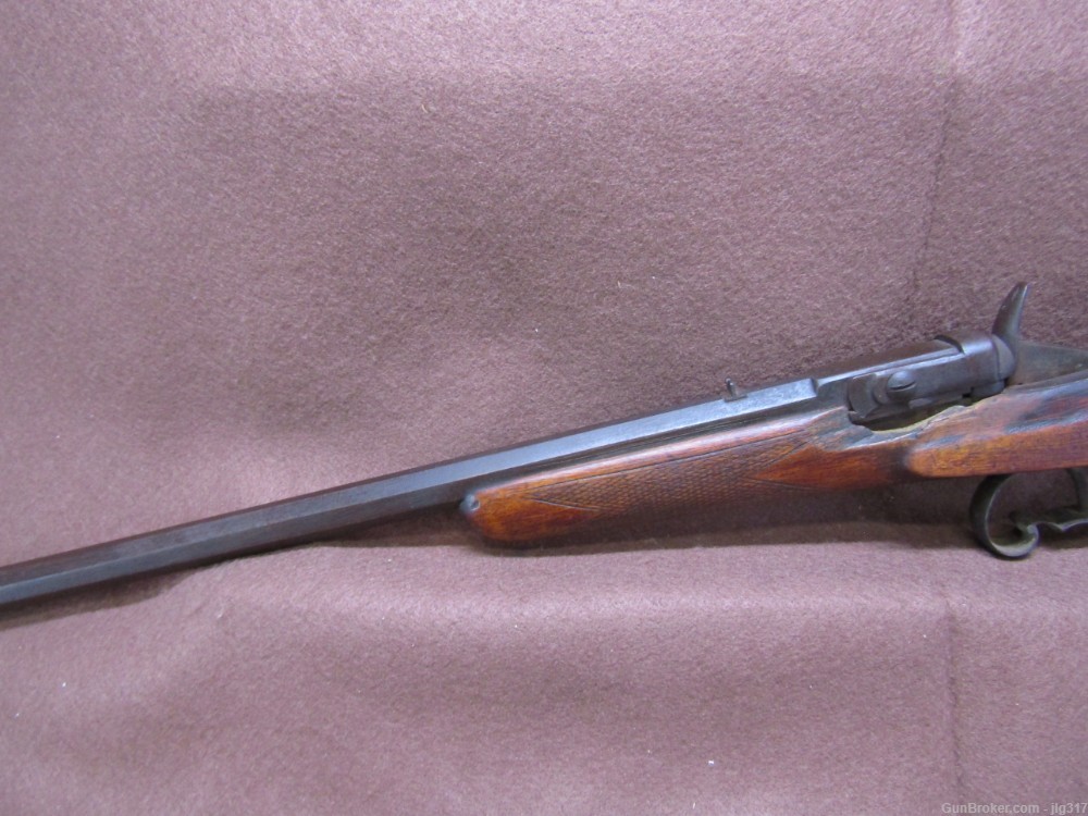 Antique Belgian Flobert 22 Cal Single Shot Rifle-img-14