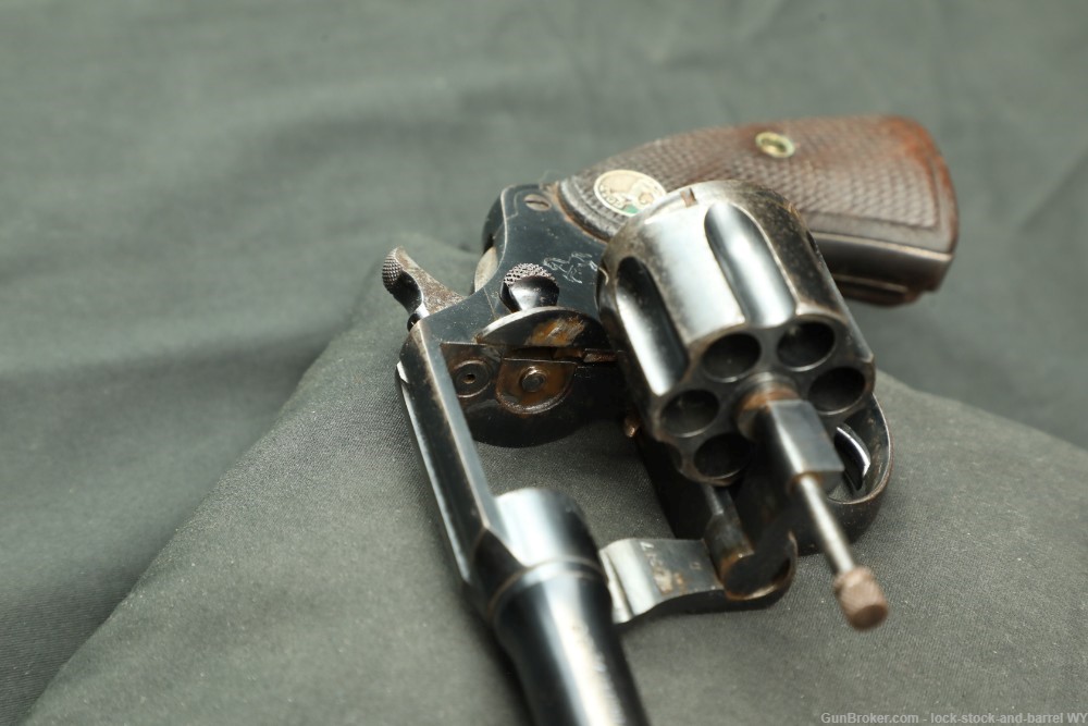 Colt Police Positive 4" .38 New Police/S&W Double Action Revolver, 1926 C&R-img-15