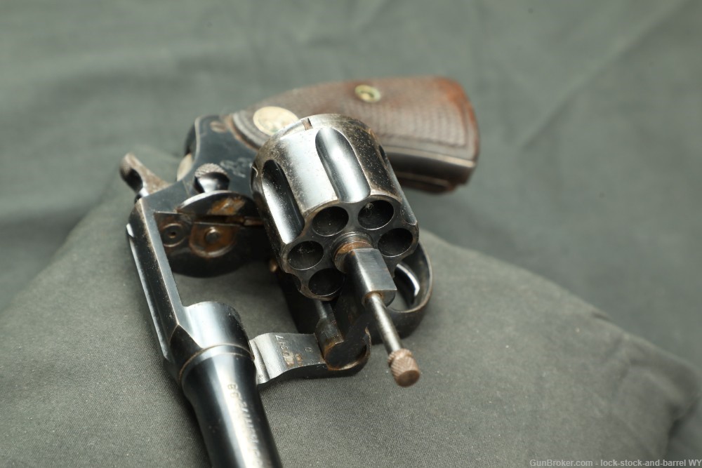 Colt Police Positive 4" .38 New Police/S&W Double Action Revolver, 1926 C&R-img-16