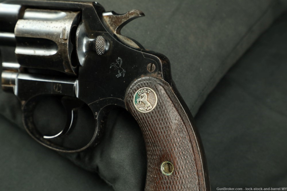 Colt Police Positive 4" .38 New Police/S&W Double Action Revolver, 1926 C&R-img-19