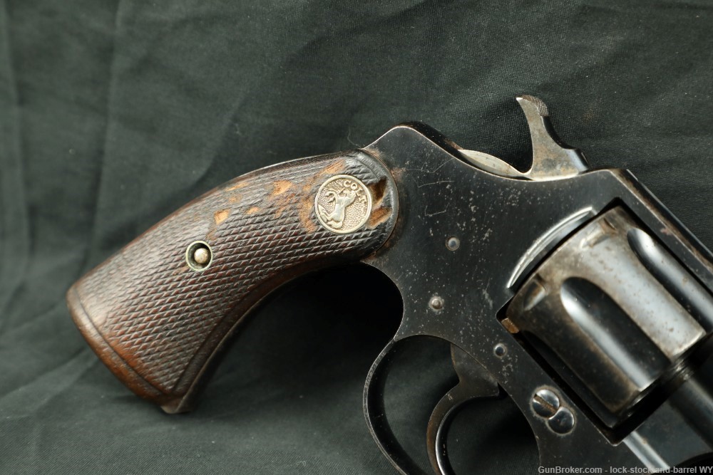 Colt Police Positive 4" .38 New Police/S&W Double Action Revolver, 1926 C&R-img-2