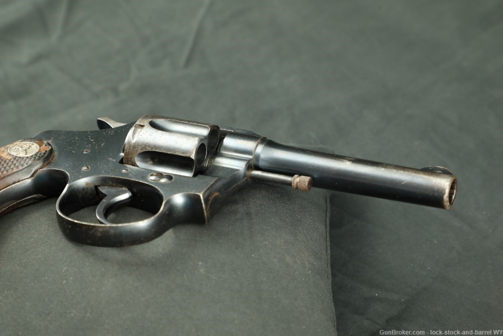 Colt Police Positive 4" .38 New Police/S&W Double Action Revolver, 1926 C&R-img-9