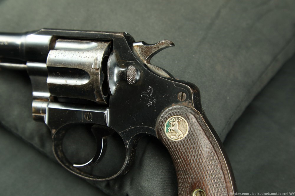 Colt Police Positive 4" .38 New Police/S&W Double Action Revolver, 1926 C&R-img-20