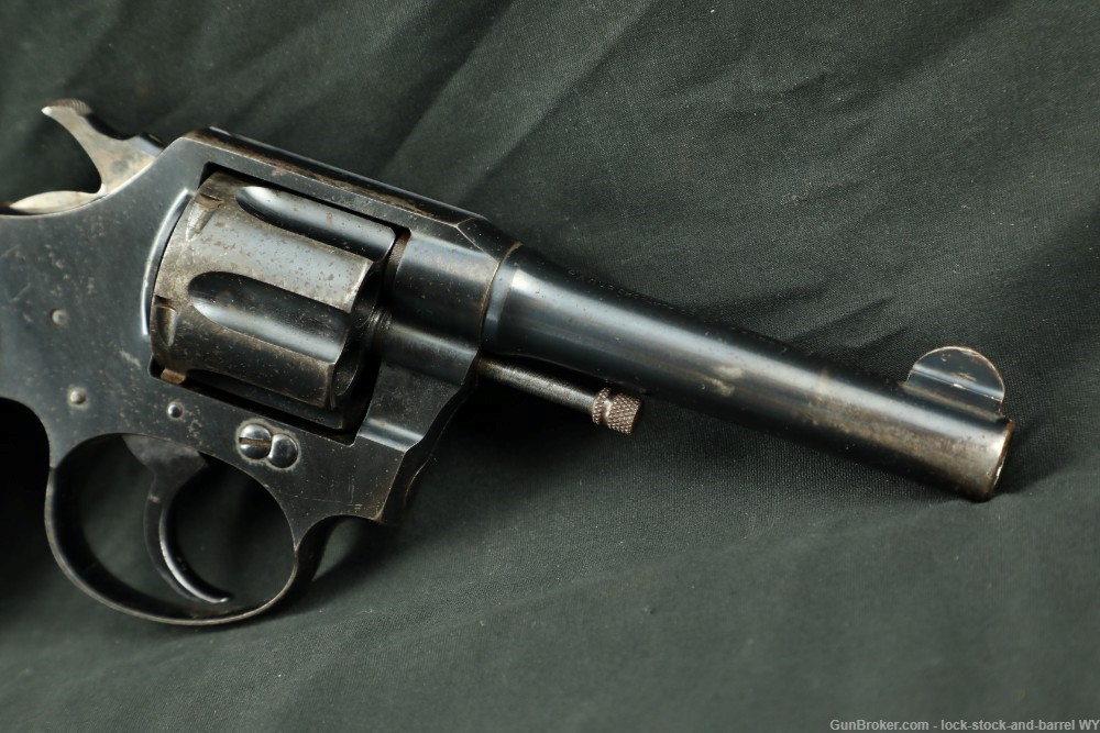 Colt Police Positive 4" .38 New Police/S&W Double Action Revolver, 1926 C&R-img-3