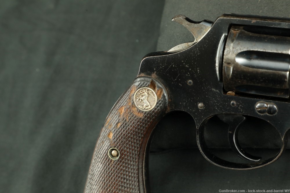 Colt Police Positive 4" .38 New Police/S&W Double Action Revolver, 1926 C&R-img-17