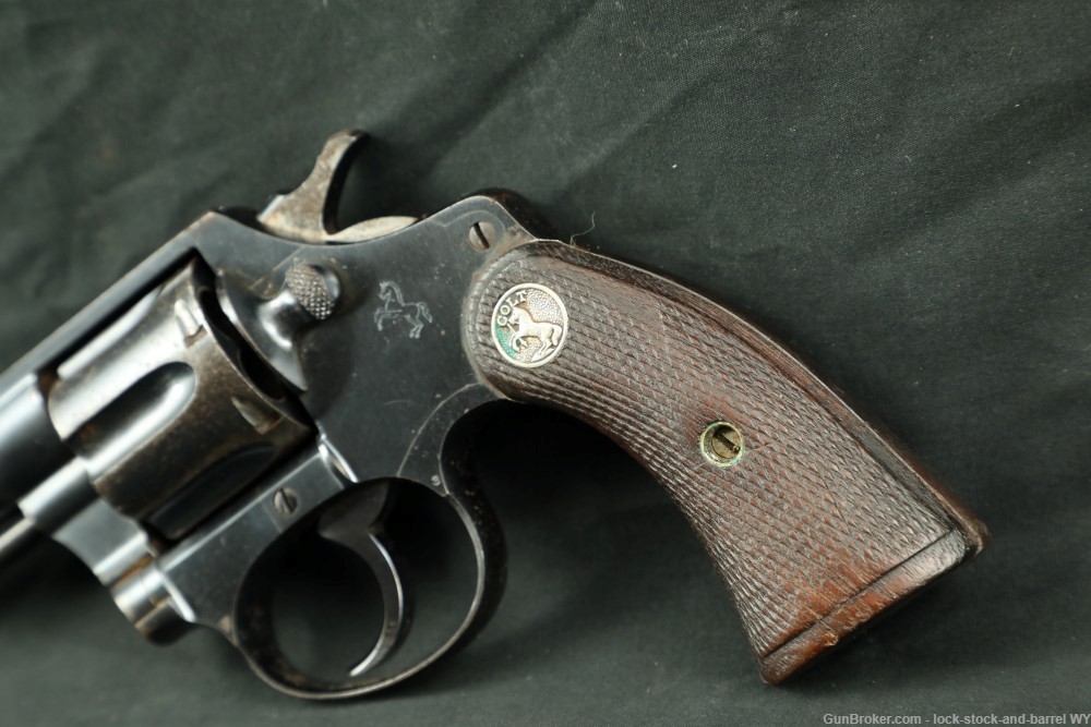 Colt Police Positive 4" .38 New Police/S&W Double Action Revolver, 1926 C&R-img-6