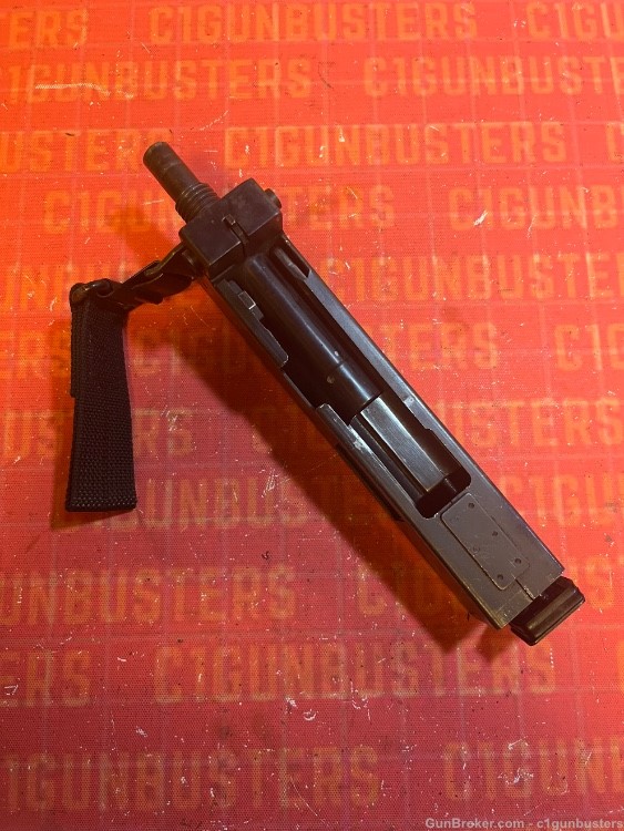 Original Powder Springs Ingram M-10 MAC 10 9mm sub machine gun upper SMG -img-3