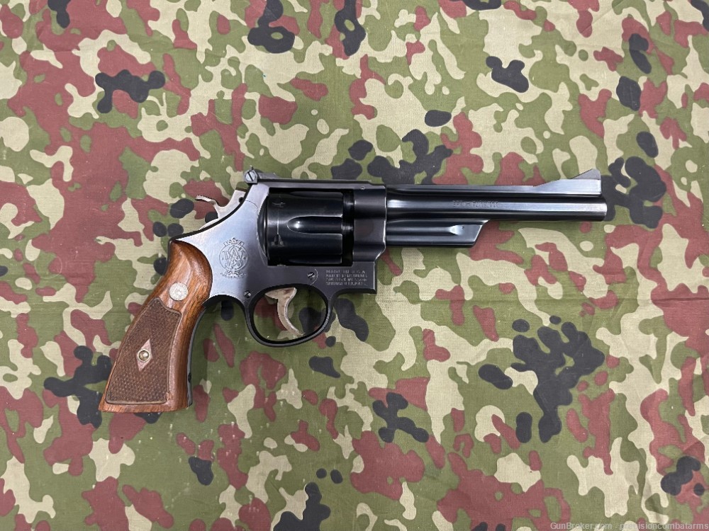 Late Fifties Smith and Wesson Model 28 No Dash Highway Patrolman-img-1