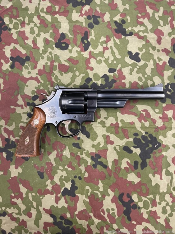 Late Fifties Smith and Wesson Model 28 No Dash Highway Patrolman-img-4