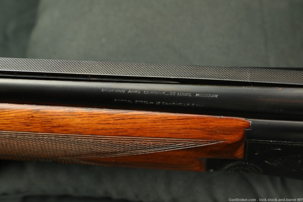 Belgium Browning Superposed Field Grade 12GA 30” O/U Shotgun C&R MFD 1952-img-27