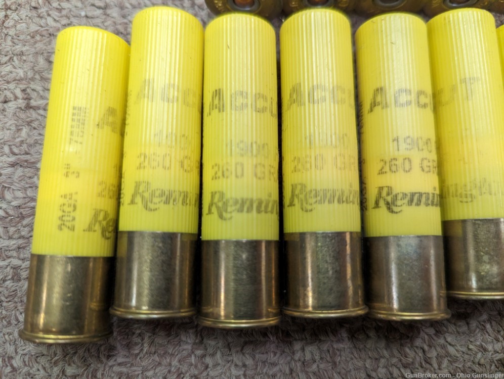 24 Rds Remington AccuTip Federal Premium Sabot Slug 20 Ga 3" - FREE SHIP-img-1