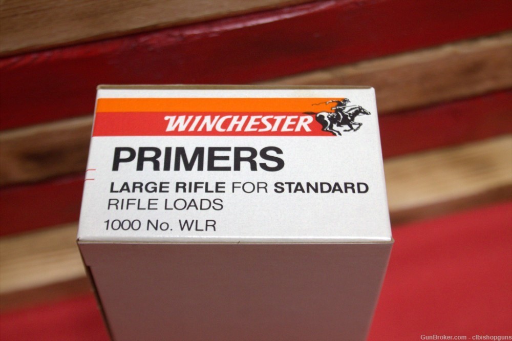 winchester wlr large rifle primers 1000 count see our other reloading stuff-img-0