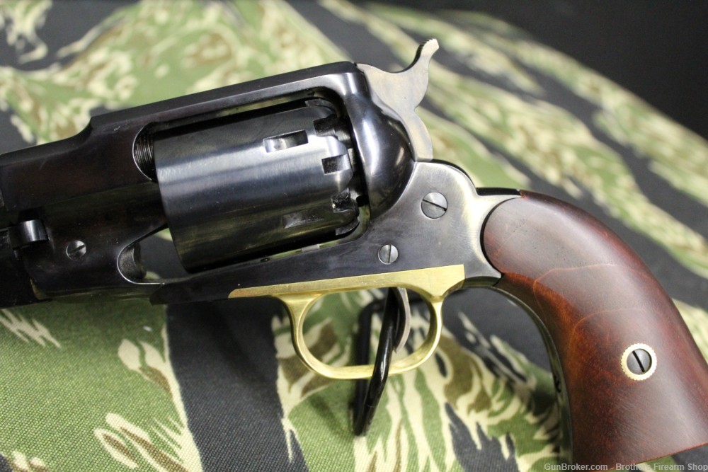 Pietta 1858 Remington Sheriff Blackpowder 44 Cal 5.5" Barrel Blued-img-10
