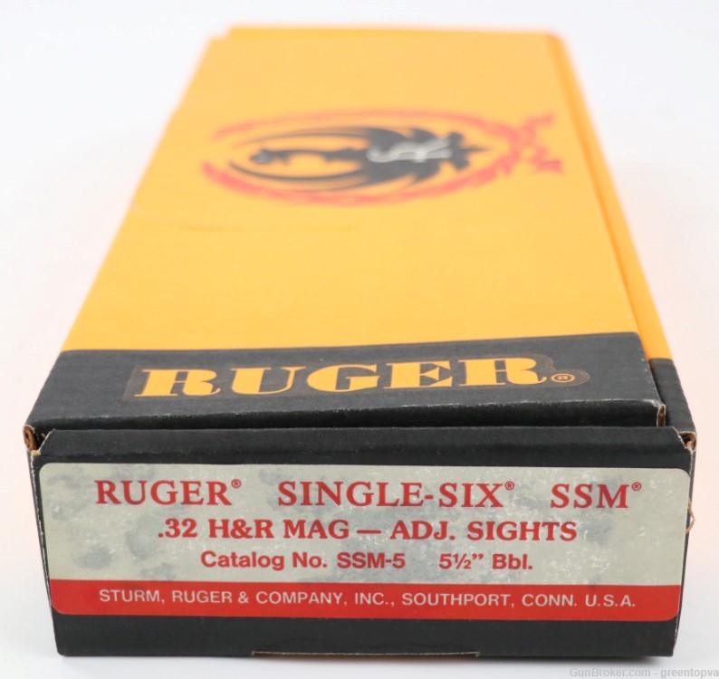 Ruger Single-Six SSM 32 H&R Magnum 5.5" 1st Year Production 1984!  w/ Box!-img-25