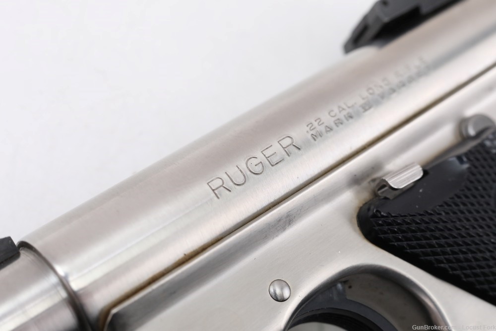 Ruger Volquartsen Mark II Target 22lr Stainless 3.75" Ported THREE MAGS NR!-img-6