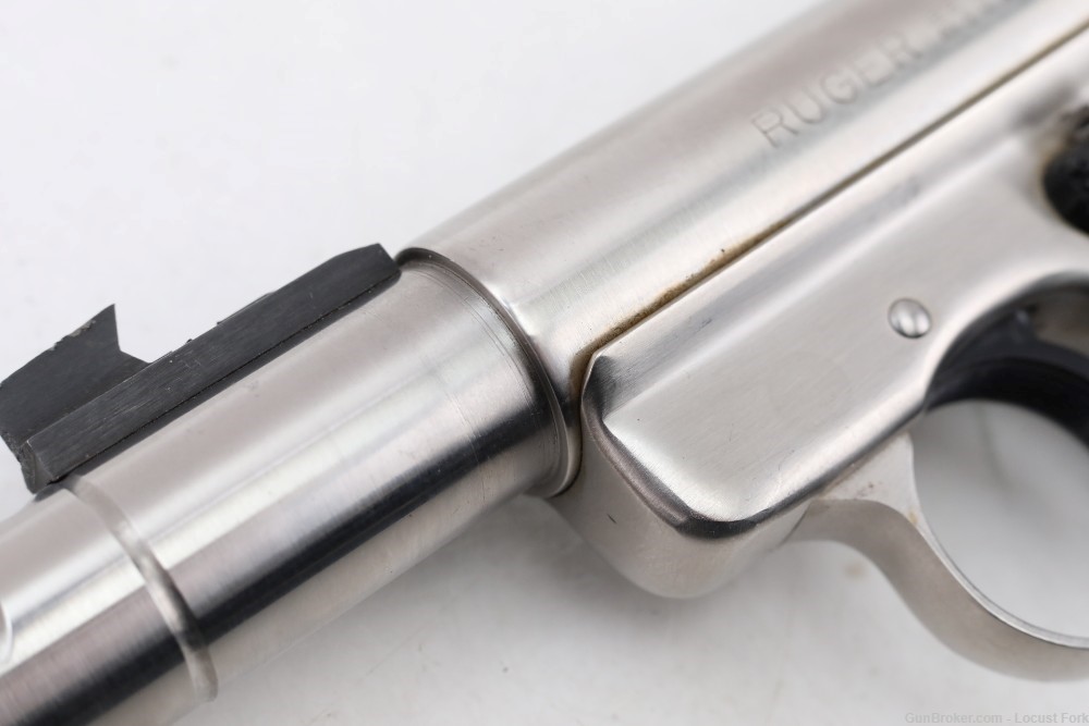 Ruger Volquartsen Mark II Target 22lr Stainless 3.75" Ported THREE MAGS NR!-img-5
