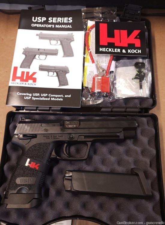 Heckler & Koch HK USP9 Expert V1 H&K USP-9 9mm 5.2" 81000363 Layaway-img-1