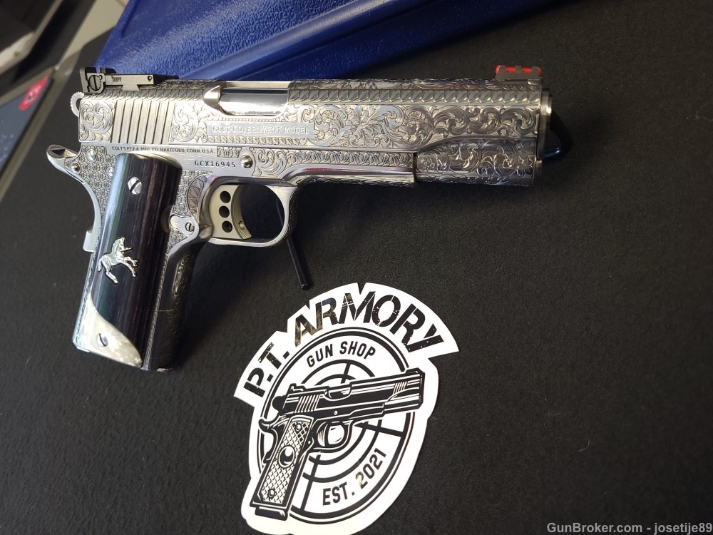 Colt Gold Cup Lite engraved-img-4