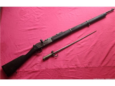 RARE FRENCH MANUFACTURE D ARMES ST. ETIENNE  MLE 1886 LEBEL 8X50 M93 