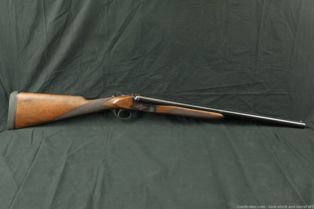 Browning BSS Side By Side Coach Gun in 12GA 22” Shotgun, MFG 1979-img-2