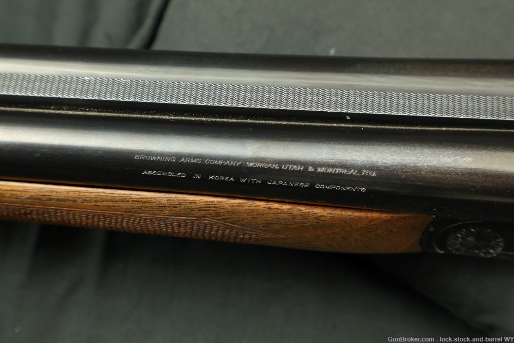 Browning BSS Side By Side Coach Gun in 12GA 22” Shotgun, MFG 1979-img-33