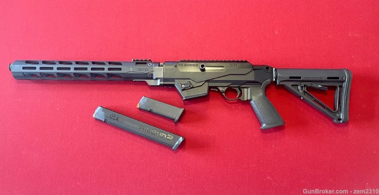 Ruger PC Carbine 9mm 16" threaded barrel-img-0