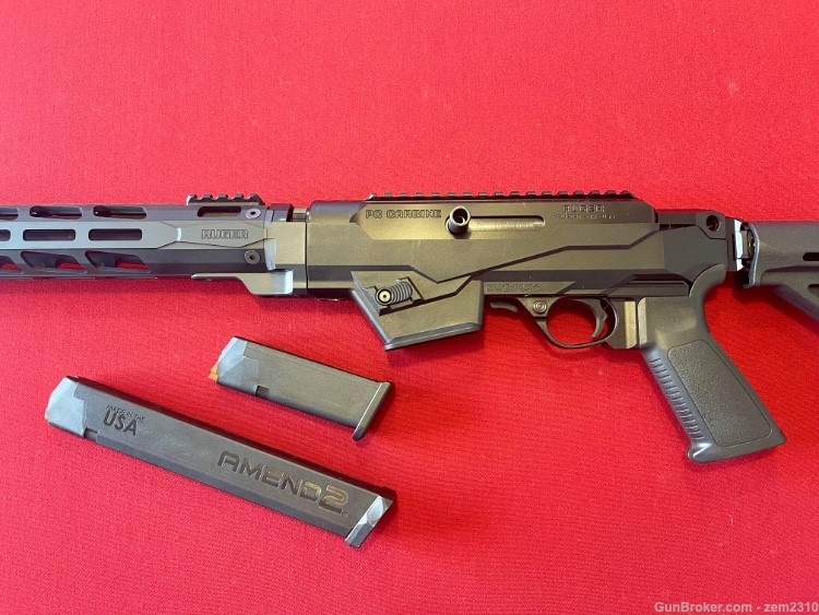 Ruger PC Carbine 9mm 16" threaded barrel-img-2