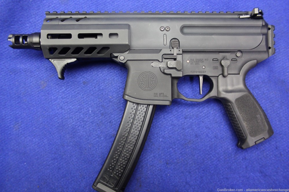 EXCELLENT SIG SAUER Model MPX Pistol 9 mm-img-5