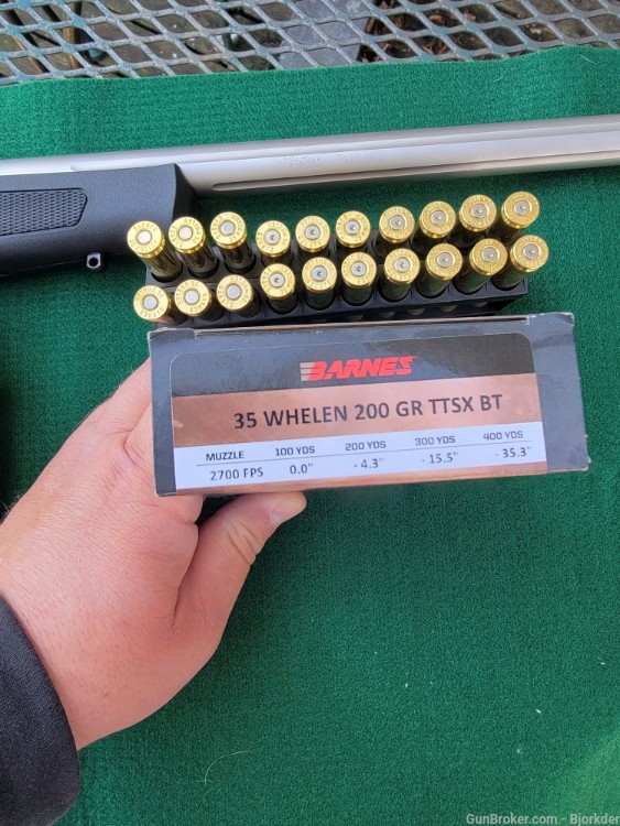 CVA Scout 35 Whelen stainless with partial ammo-img-19