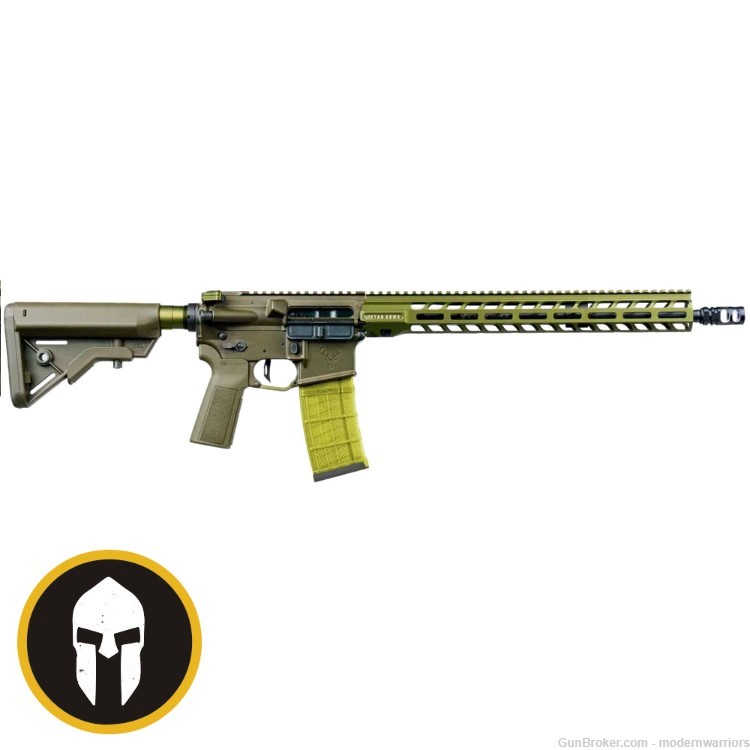 Stag Arms STAG-15 SPCTRM-16" Barrel (.223 Wylde) Left Hand-10 Rd-OD Green-img-0