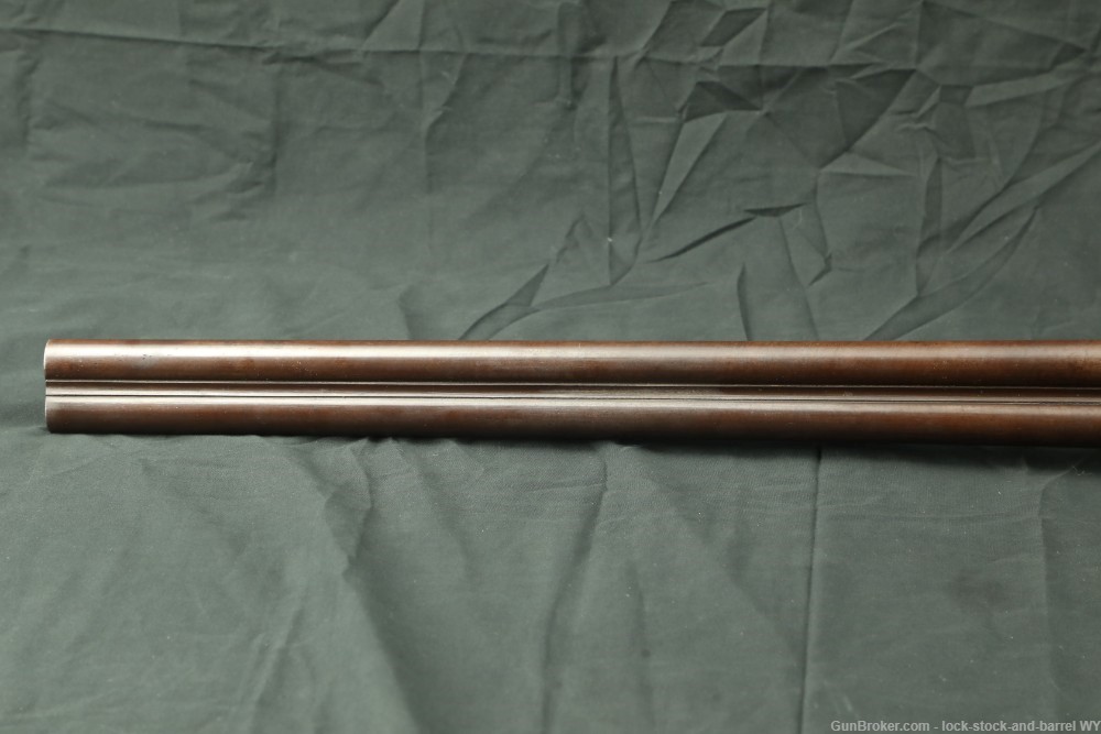 W. Moore & Co. London 12 GA 30” SxS Damascus Hammer Shotgun Antique-img-17