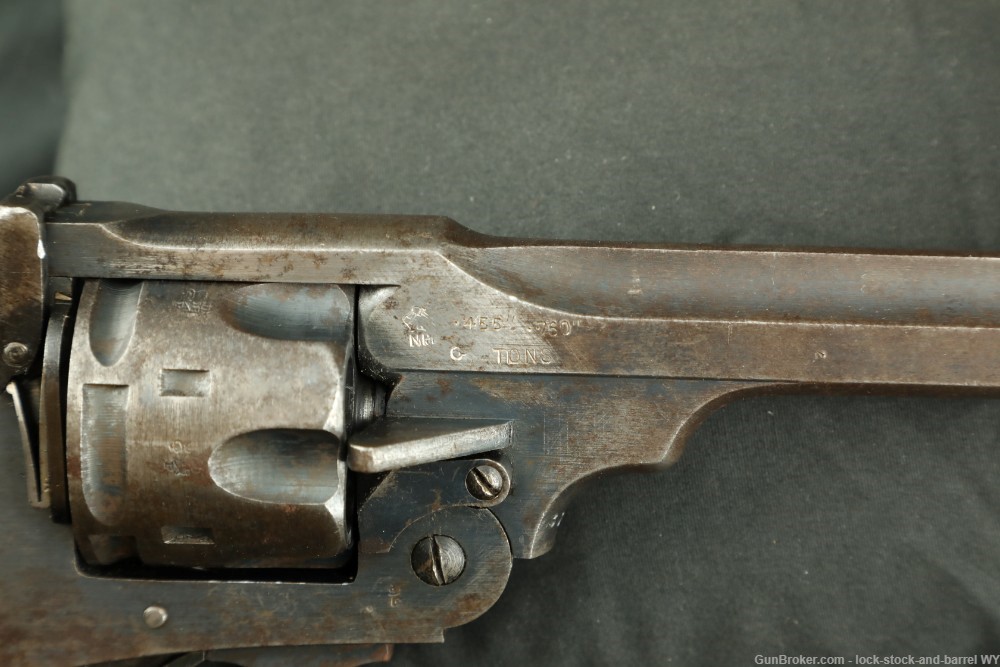 WWI British Webley Model Mark VI MKVI .45 ACP Top-Break Revolver, 1918 C&R-img-19