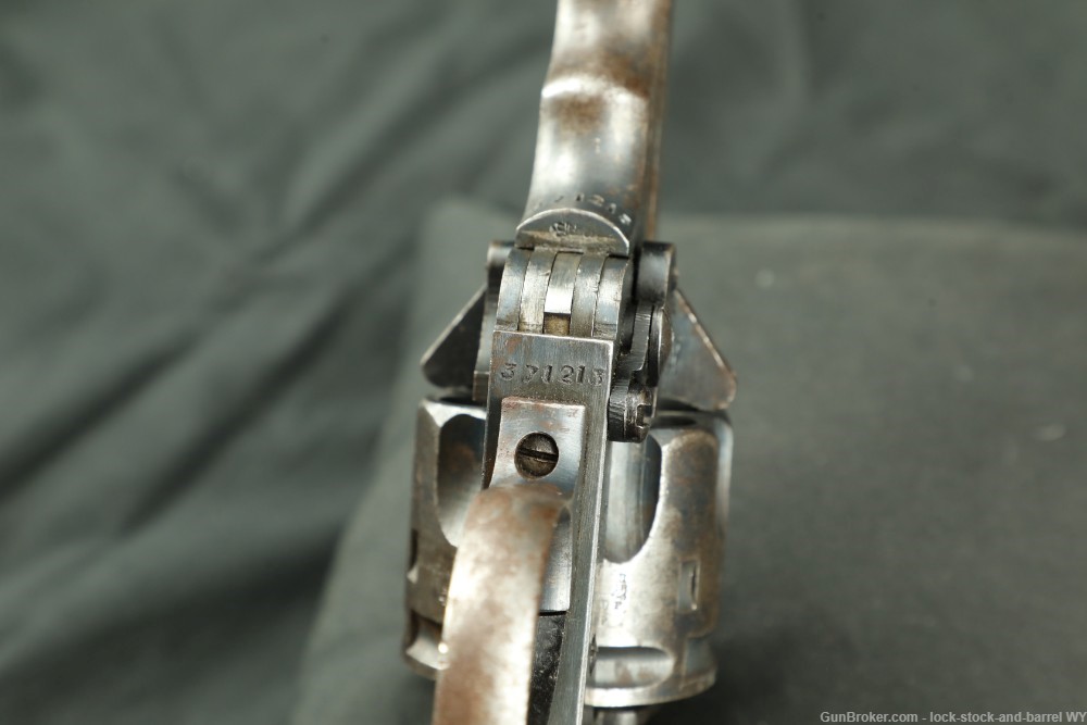 WWI British Webley Model Mark VI MKVI .45 ACP Top-Break Revolver, 1918 C&R-img-20