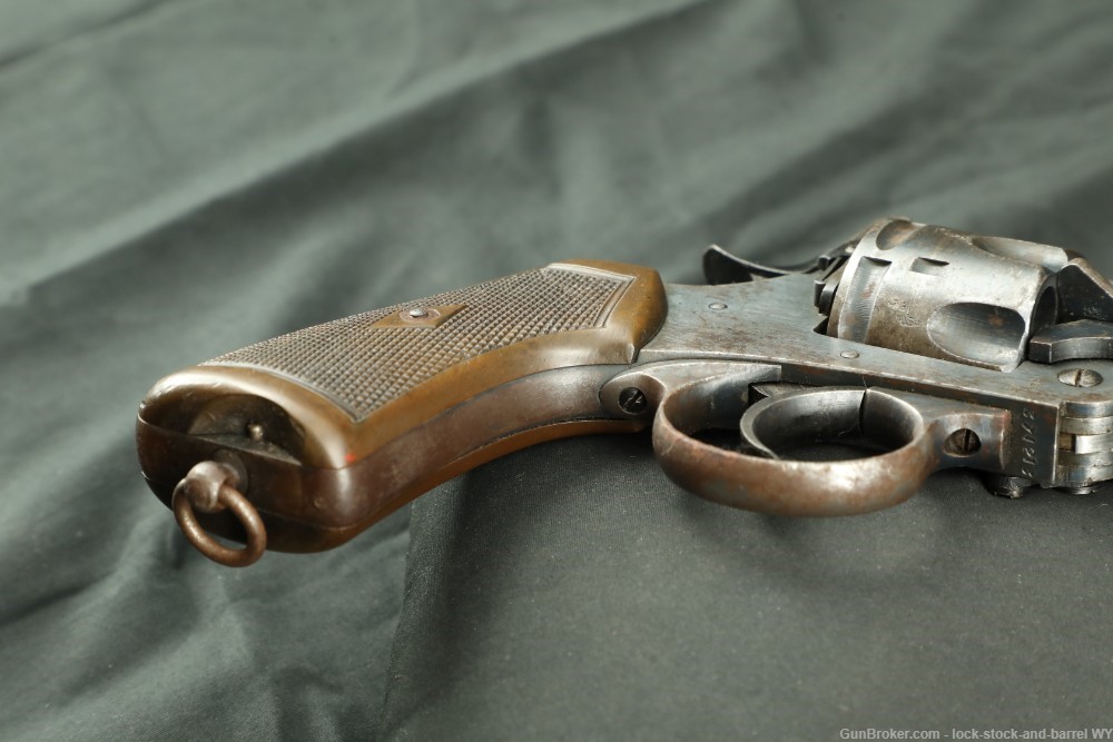WWI British Webley Model Mark VI MKVI .45 ACP Top-Break Revolver, 1918 C&R-img-9