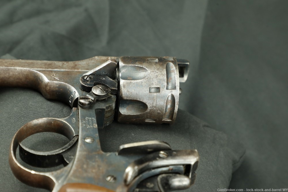 WWI British Webley Model Mark VI MKVI .45 ACP Top-Break Revolver, 1918 C&R-img-17