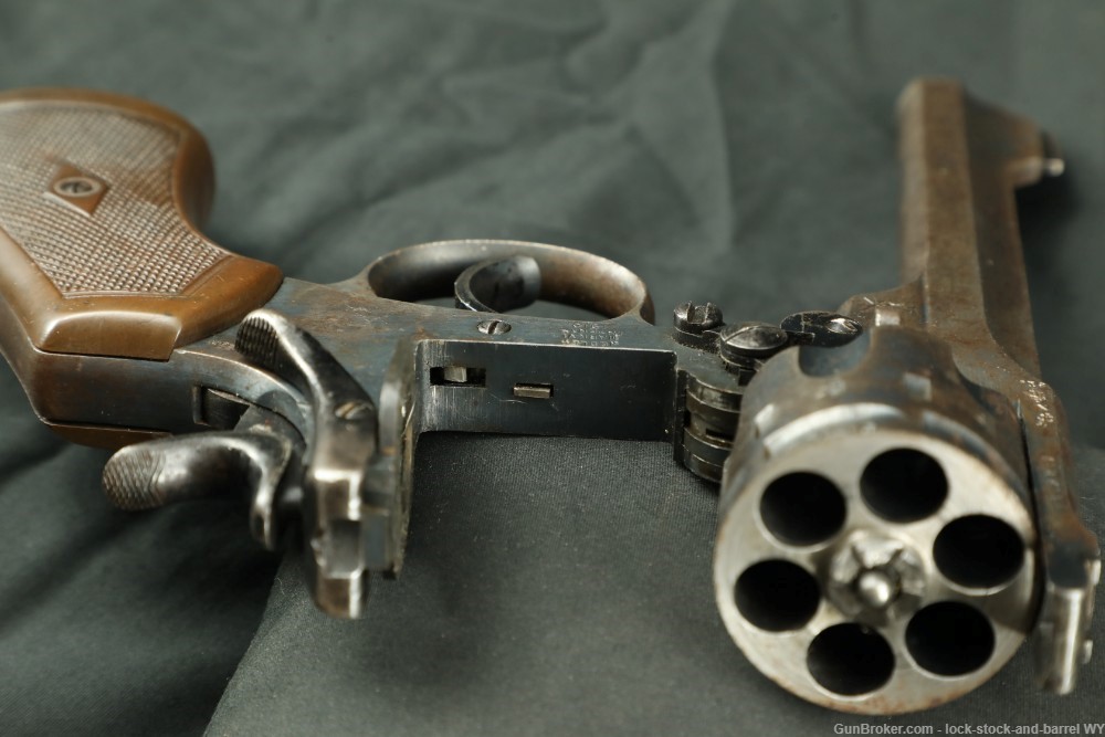WWI British Webley Model Mark VI MKVI .45 ACP Top-Break Revolver, 1918 C&R-img-16