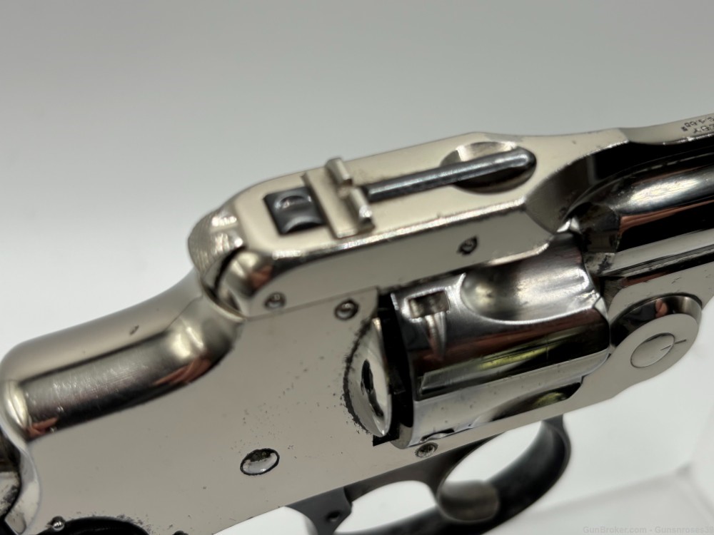 Rare Antique Smith & Wesson .32 1st Model Top Break Hammerless Revolver-img-6