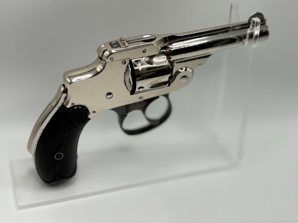 Rare Antique Smith & Wesson .32 1st Model Top Break Hammerless Revolver-img-0