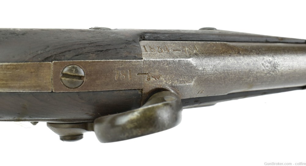Dutch Model 1848 Ring Hammer Percussion Pistol (AH5559)-img-3