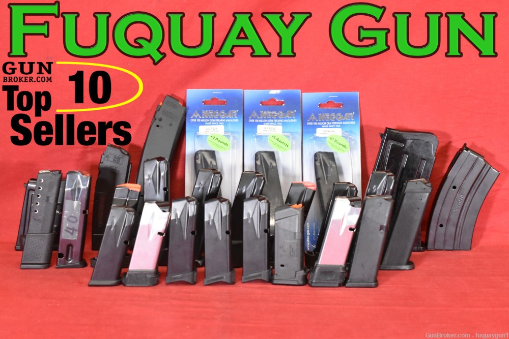 Pistol Magazines H&K Glock Sig Springfield CZ S&W Mags Clips Lot of 49-img-0