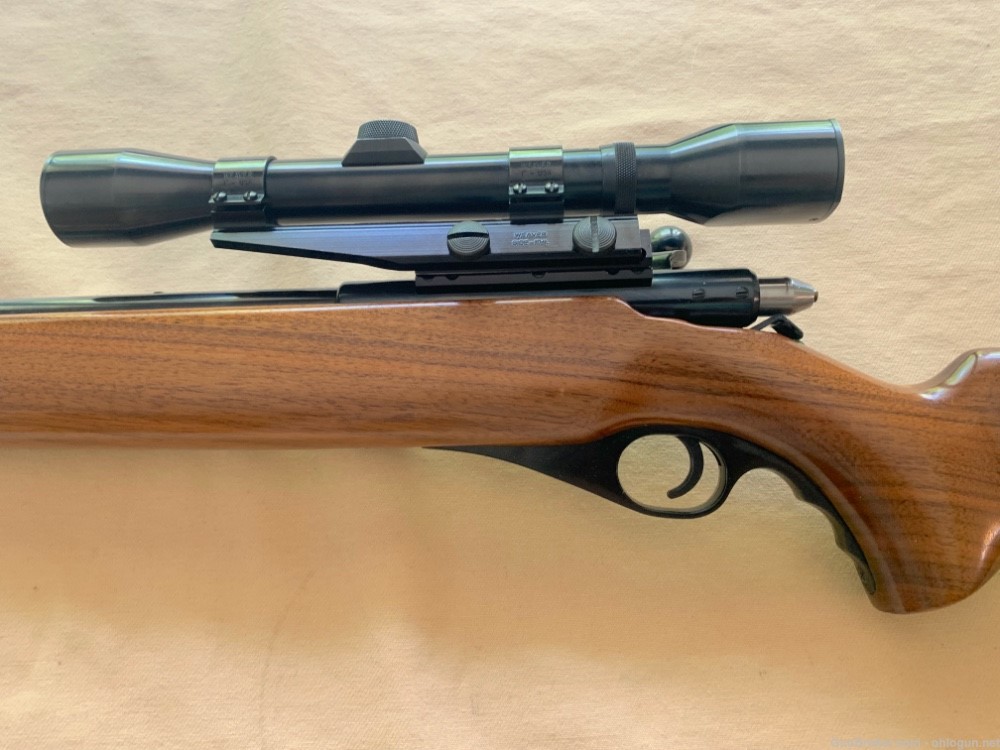 Mossberg 46B tube feed bolt action rifle in 22S-22L-22LR, Weaver K4-img-8