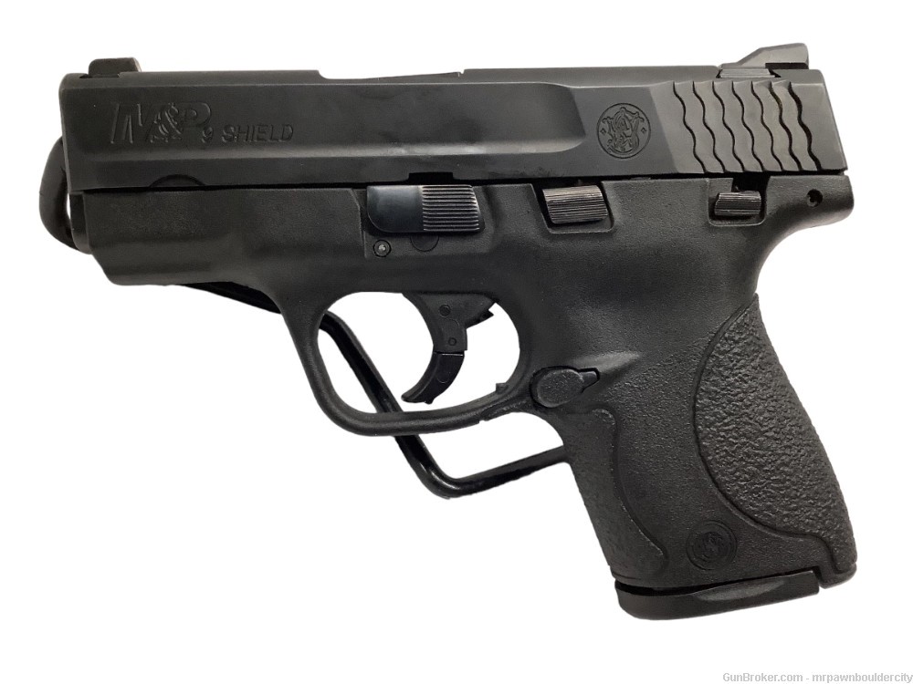 Smith & Wesson M&P 9 Shield Semi Auto 9mm Pistol VERY GOOD!-img-1