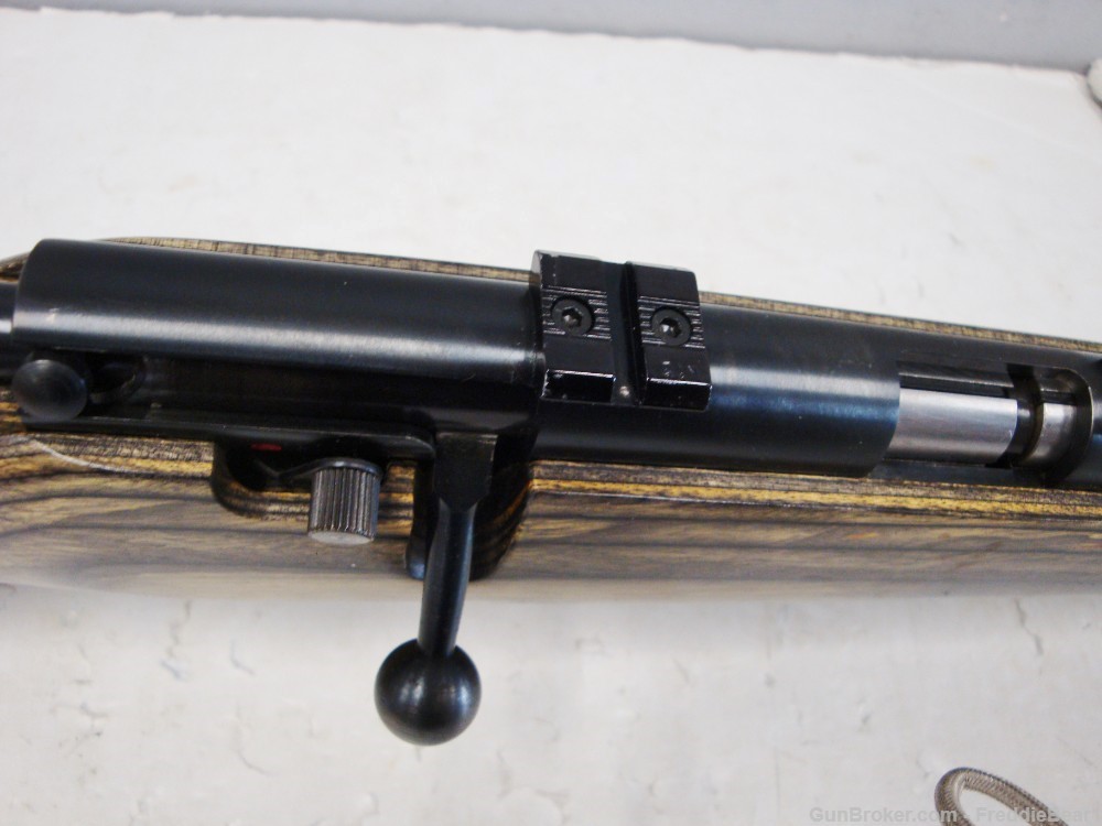 Savage Mark II Rifle 22LR w/ Laminated Wood Stock, 21” Bull Barrel -img-15