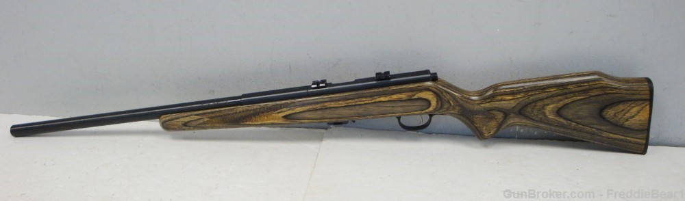Savage Mark II Rifle 22LR w/ Laminated Wood Stock, 21” Bull Barrel -img-17
