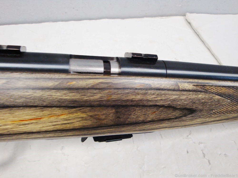 Savage Mark II Rifle 22LR w/ Laminated Wood Stock, 21” Bull Barrel -img-6
