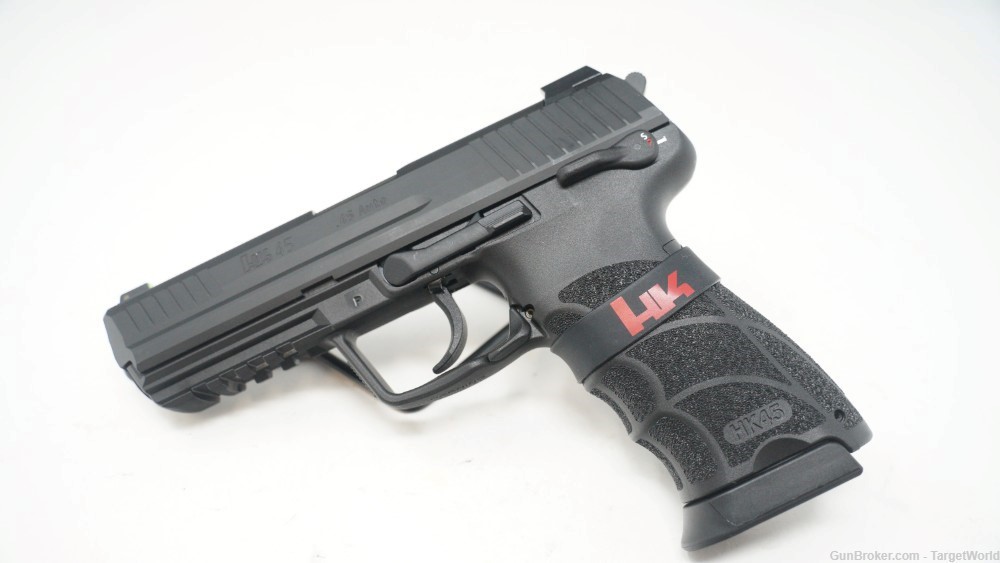 HECKLER & KOCH HK45 V1 .45ACP BLACK 10 ROUNDS (HK81000026)-img-0