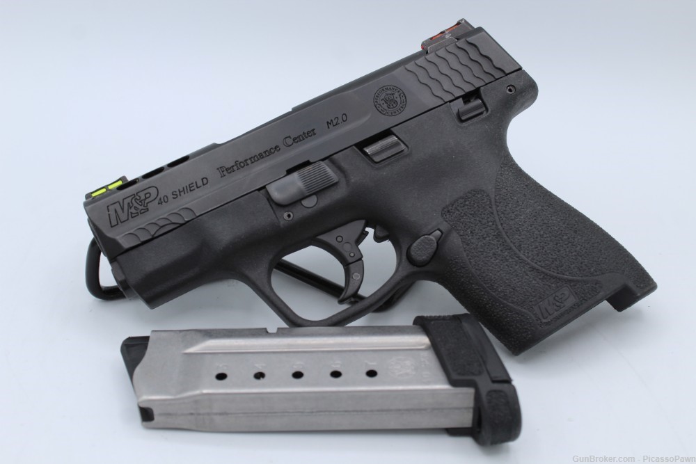 SMITH & WESSON M&P 40 SHIELD PERFORMANCE CENTER M2.0 W/ ONE 7 RD MAGAZINE-img-6