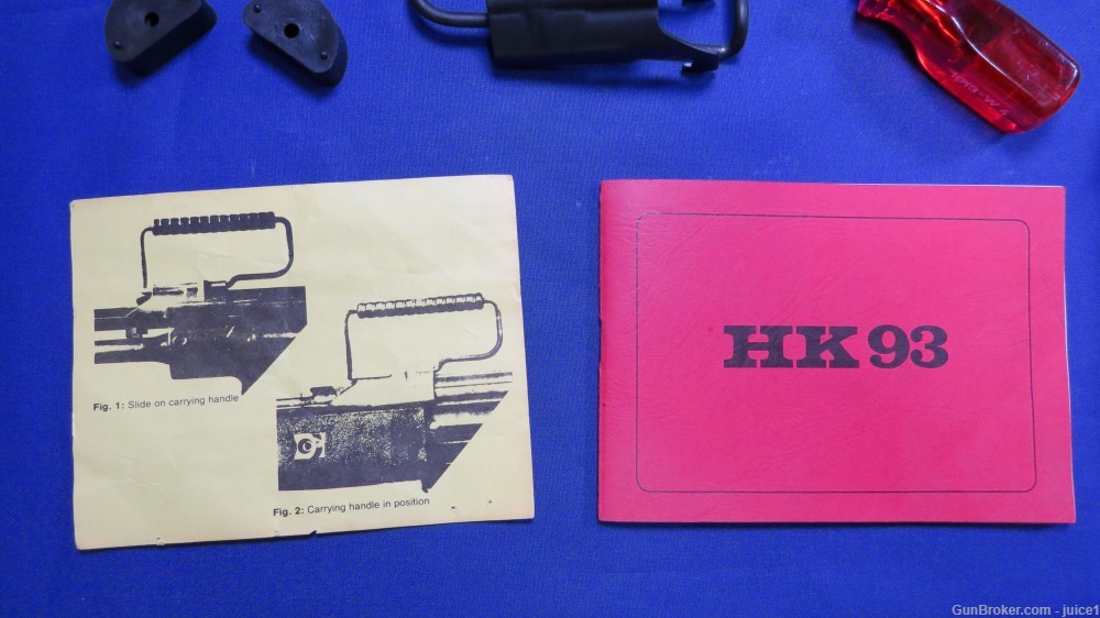 PRE-BAN German Made Heckler & Koch HK 93 .223 Rem 16.1” Rifle –1981 IB Code-img-34