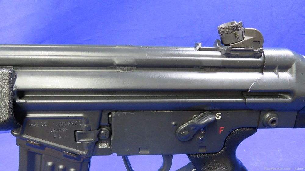 PRE-BAN German Made Heckler & Koch HK 93 .223 Rem 16.1” Rifle –1981 IB Code-img-15