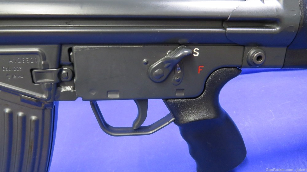 PRE-BAN German Made Heckler & Koch HK 93 .223 Rem 16.1” Rifle –1981 IB Code-img-14